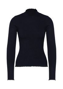 Review, Damen Pullover 'ROLLED EDGE RIB', Schwarz