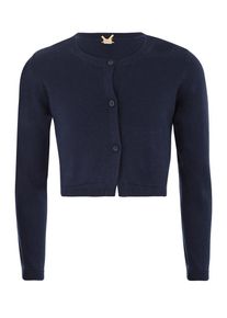 Esprit, M&auml;dchen Strickjacke im Cropped-Style, Dunkelblau