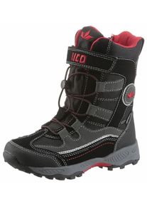 Lico, BR&Uuml;TTING Winterstiefel, Grau / Merlot / Schwarz