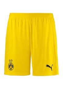 Puma, Herren Shorts 'Borussia Dortmund', Gelb / Schwarzmeliert