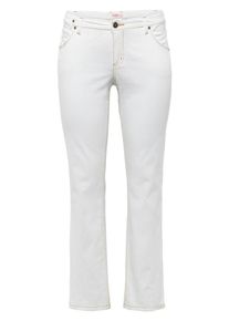 sheego Denim, Damen Stretch-Jeans, Wei&szlig;