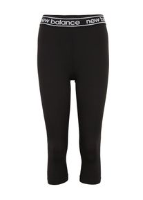 New Balance, Damen Sporthose in 3/4-Länge, Schwarz