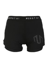 MOROTAI, Damen Sport-Shorts 'Mesh Performance', Schwarz / Wei&szlig;