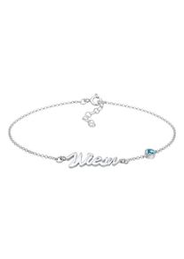 Elli, Damen Armband, Aqua / Silber