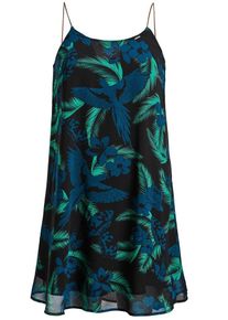Khujo, Damen Kleid 'Jamila', Petrol / Mint / Schwarz