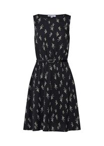 ABOUT YOU, Damen Kleid 'Sina', Creme / Schwarz