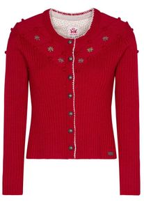 Spieth & Wensky SPIETH & WENSKY, Damen Strickjacke 'Hersbruck', Rot