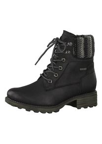 Tamaris, Damen Schn&uuml;rstiefel, Schwarz