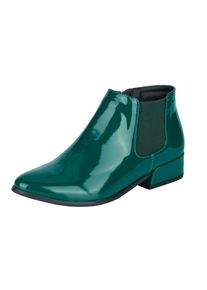 Andrea Conti, Damen Stiefelette, Smaragd