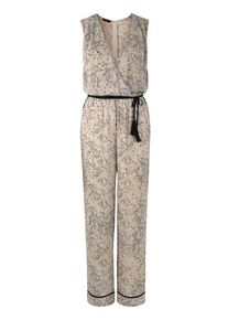 Apart, Damen Overall, Camel / Petrol / Schwarz / Weiß