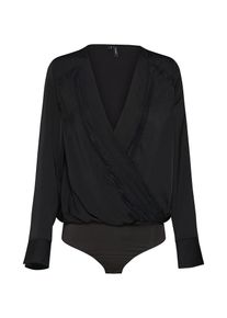 Véro Moda VERO MODA, Damen Blusenshirt 'VMFREYA LACE L/S BODY SB1', Schwarz