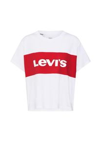 Levi's LEVI'S, Damen Shirt 'GRAPHIC CB VARSITY TEE', Rot / Weiß