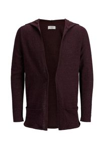Jack & Jones JACK & JONES, Herren Strickjacke, Burgunder
