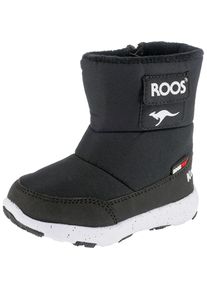 Kangaroos, M&auml;dchen Winterstiefel 'SNOWBALL', Schwarz / Wei&szlig;