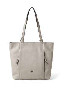 Tom Tailor, Damen Shopper 'Polina', Greige