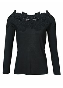 Heine, Damen Pullover, Schwarz