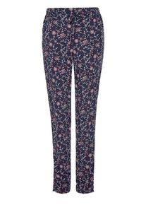 s.Oliver RED LABEL, Damen Pants, Dunkelblau / Grau / Rot