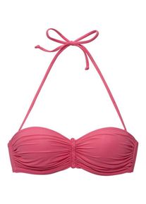Buffalo, Damen Bügel-Bandeau-Top "Happy", Pink