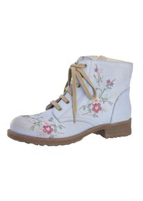 Heine, Damen Stiefelette, Hellblau / Mischfarben