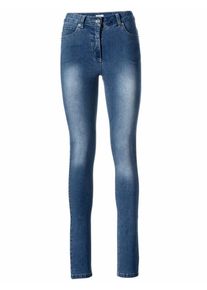 Heine, Damen Bodyform-R&ouml;hrenjeans, Blue Denim
