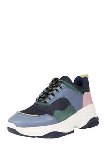 Sams&oslash;e & Sams&oslash;e Samsoe & Samsoe, Damen Sneaker 'Kim 7556', Blau / Wei&szlig;
