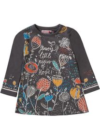 Boboli BÒBOLI, Mädchen Jerseykleid, Dunkelgrau / Mischfarben