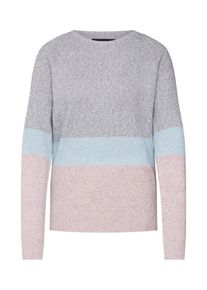 Véro Moda VERO MODA, Damen Pullover 'Doffy', Hellblau / Graumeliert / Pinkmeliert