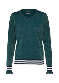 SET, Damen Pullover, Tanne / Schwarz