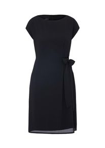 Apart, Damen Kleid mit überschnittenen Schultern, Schwarz