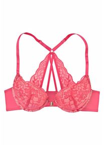 S.Oliver RED LABEL Bodywear, Damen Push-up-BH, Dunkelpink