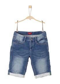 s.Oliver Junior, Sweat-Denim-Bermuda 'Seattle', Blue Denim