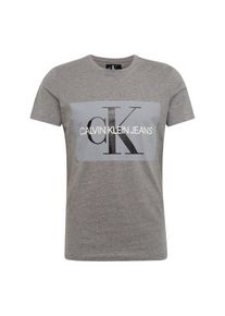 Calvin Klein Jeans, Herren T-Shirt, Grau / Schwarz / Weiß