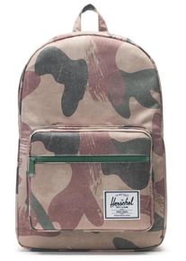 HERSCHEL, Damen Rucksack 'Pop Quiz', Hellbraun / Grasgrün / Pastellrot