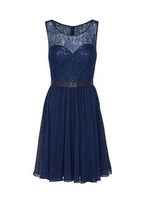Mascara, Damen Cocktailkleid mit Pailetten-Details, Navy