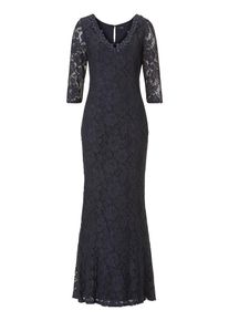 Vera Mont, Damen Abendkleid, Dunkelblau
