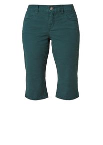 TRIANGLE, Damen Curvy Fit: Bermuda, Smaragd