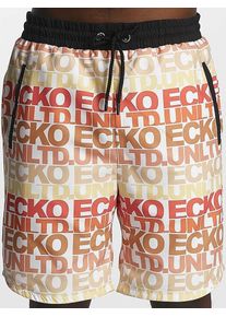 Ecko Unltd. Ecko Unlimited, Herren Shorts 'Troud&Agrave;rgent', Orange