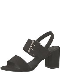 Marco Tozzi, Damen Sandalette, Schwarz