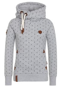 Naketano, Damen Kapuzenpullover 'Darth Ankerdizzel III', Grau