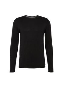 EDC by Esprit, Herren Pullover 'basic cnk', Schwarz