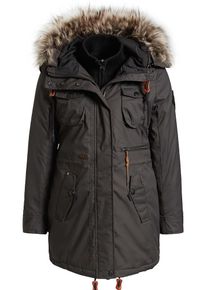 Khujo, Damen Parka 'FAIKA', Anthrazit