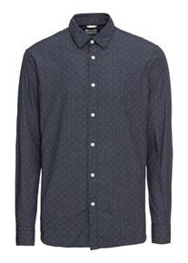 Selected Homme, Herren Hemd 'SHHONEMOONIE', Dunkelblau / Eosin