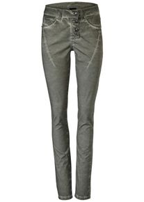 Heine, Damen Boyfriendhose, Oliv
