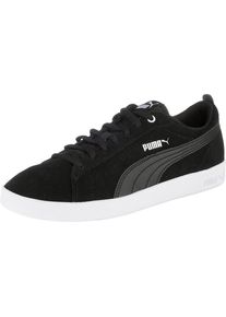 Puma, Damen Sneaker 'Smash v2 SD', Schwarz
