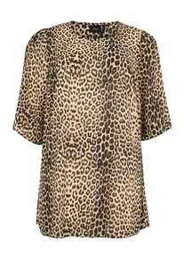 ZIZZI, Damen Bluse 'ELEONEA', Braun / Schwarz