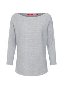 s.Oliver RED LABEL, Damen Pullover'PULLOVER LANGARM', Graumeliert