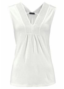 Lascana, Damen Strandtop, Weiß