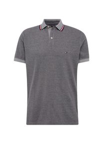 Tommy Hilfiger, Herren Poloshirt 'OXFORD TIPPED REGULAR POLO', Graumeliert
