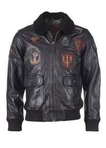 Top Gun, Herren Jacke, Schwarz