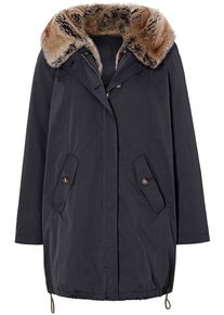 Looxent, Damen Parka, Dunkelblau